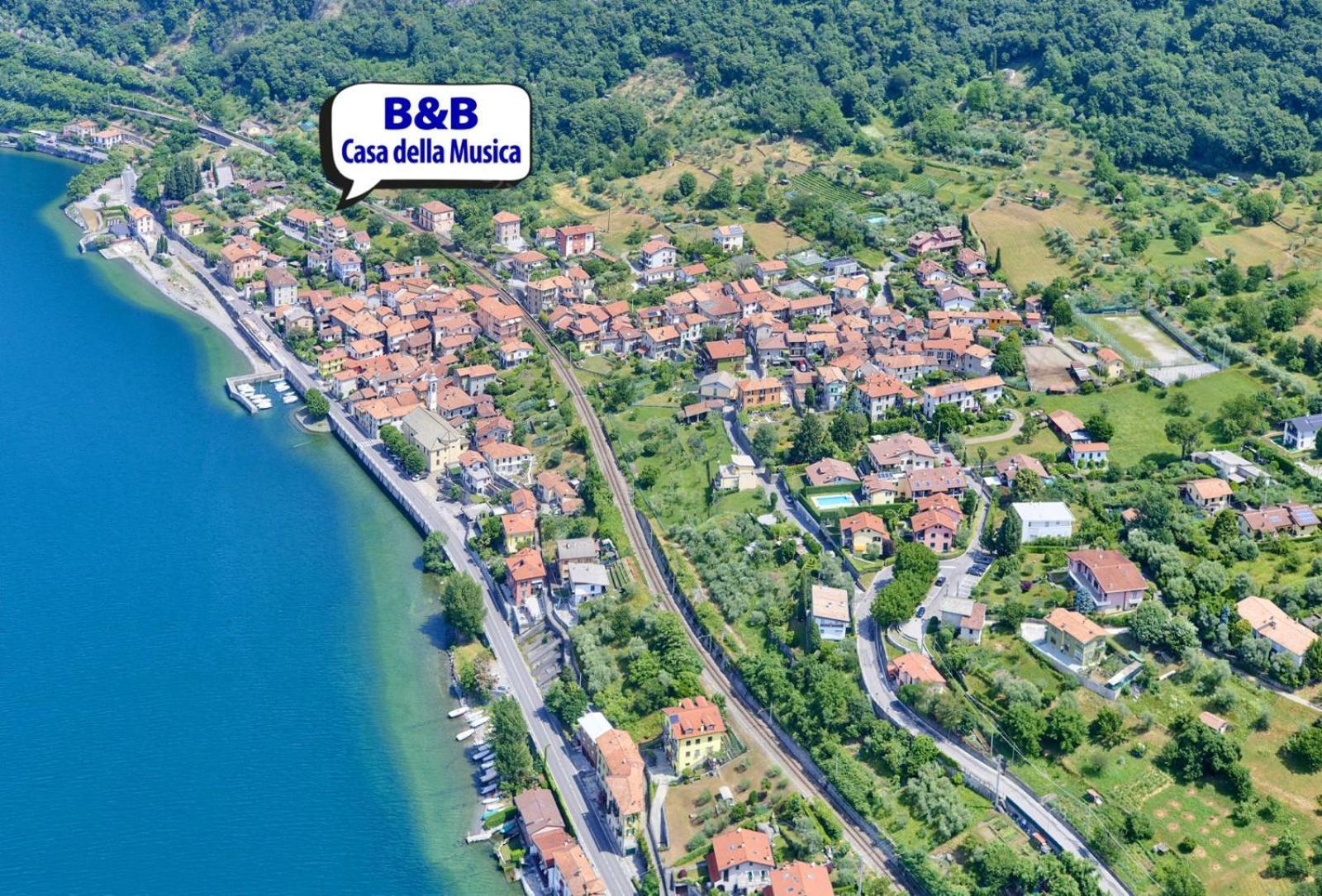B&B-Foresteria Casa Della Musica Lake Como Mandello del Lario Kültér fotó